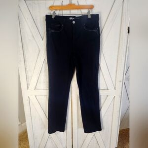 Style & Co Black Straight Leg Jeans